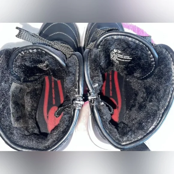 Weatherproof Boots Womens 6 M Katie Side Zip Quilted Winter Snow Bootie Black - Picture 11 of 12